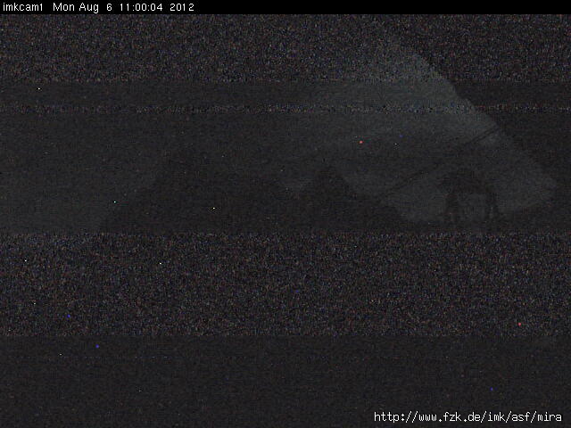 Webcam image on Pico Espejo Aug 6th, 2012 1:00 