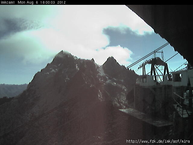 Webcam image on Pico Espejo Aug 6th, 2012 8:00 