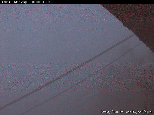 Webcam image on Pico Espejo Aug 6th, 2012 19:00 
