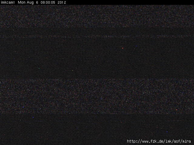Webcam image on Pico Espejo Aug 6th, 2012 22:00 